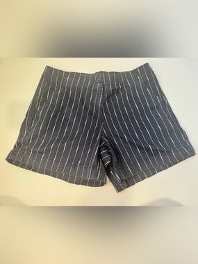 Nautica Navy Rope Stripe Shorts Size 8